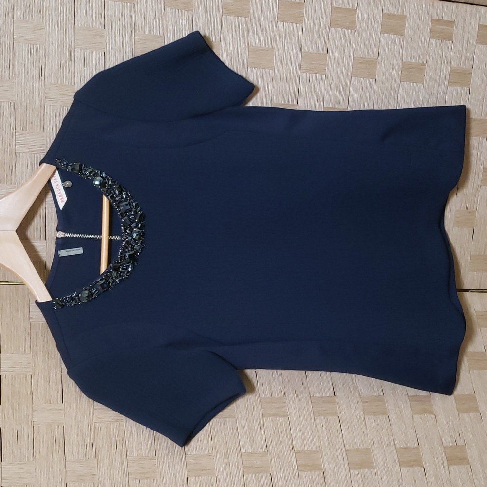 Rebecca Taylor Beaded Neck S